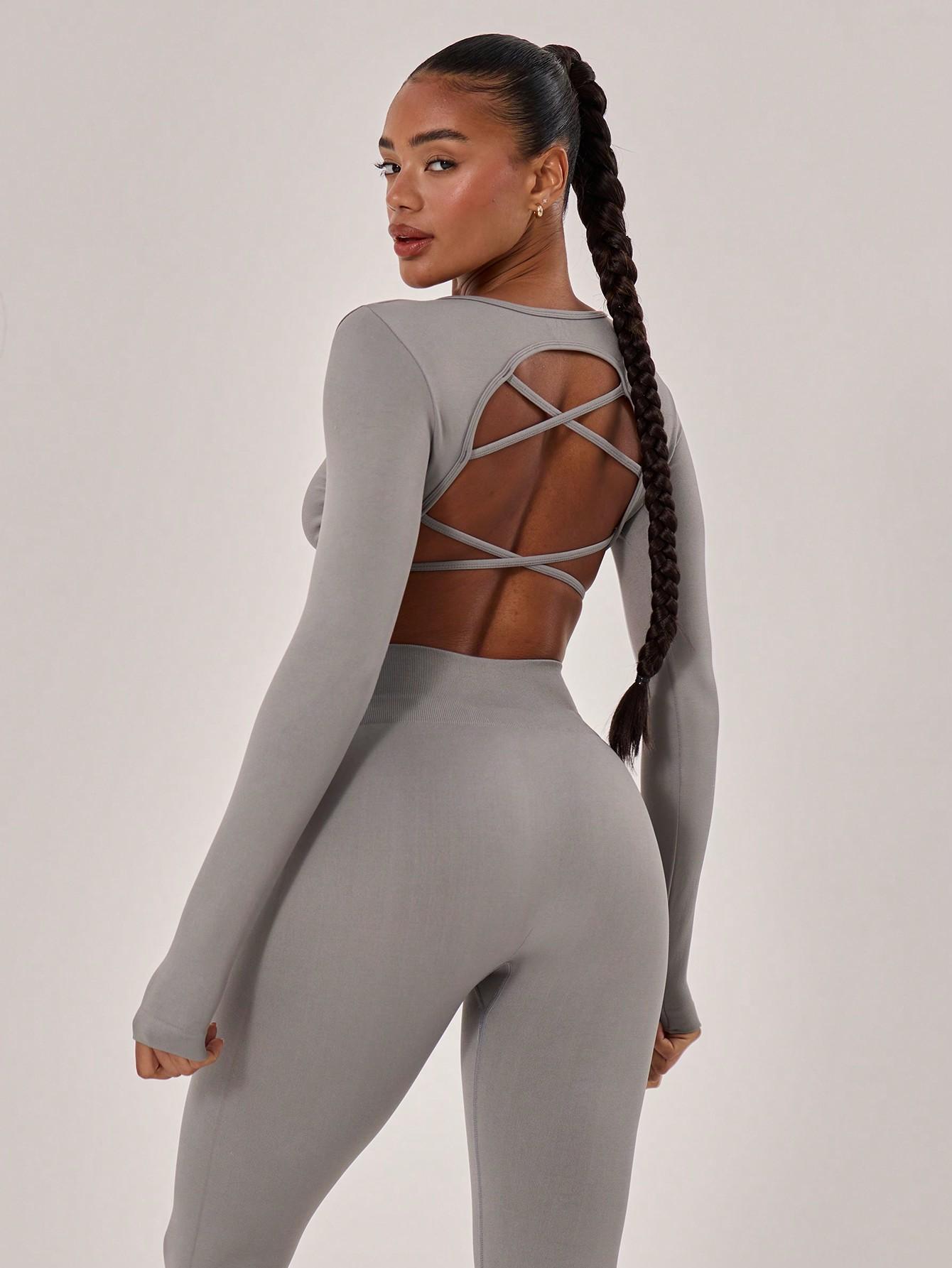 Bella ropa de yoga, ropa de yoga, pantalones de manga larga, ropa deportiva al aire libre, ropa deportiva de lu lu