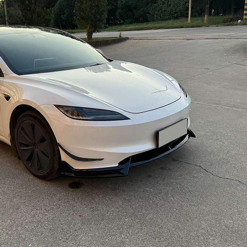 Suitable for Tesla Tesla Tesla Huanxin model3 2024 modified front lip small surrounding front shovel non-destructive installation