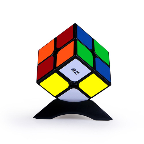 Qiyi Qidi W second-level Rubik's Cube Rubik's Cube 2-level entry-level Rubik's Cube children's educational toys wholesale black