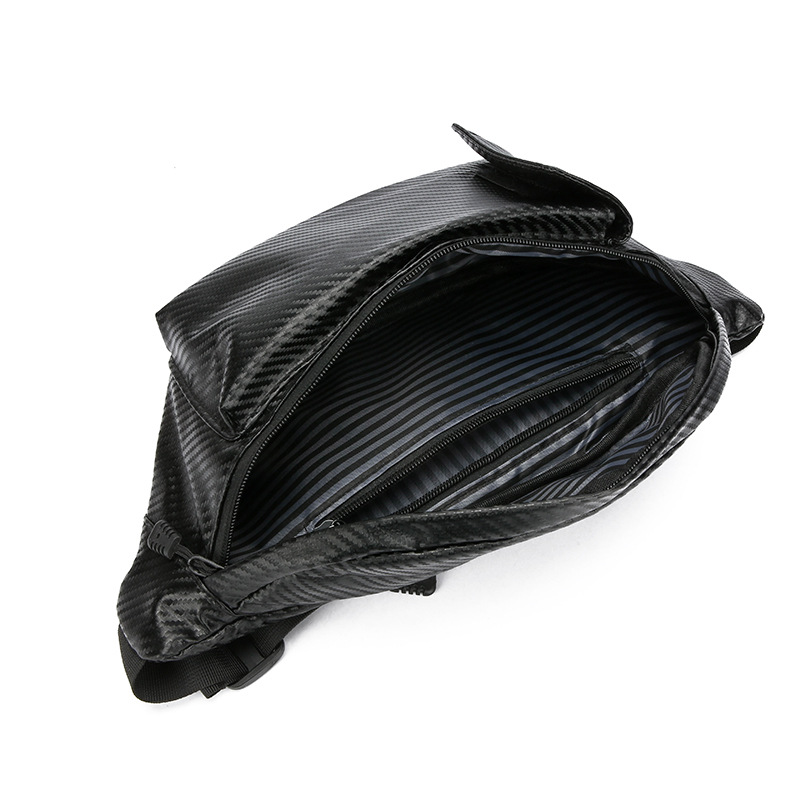 Bolso de pecho moda masculina simple bolso de mensajero de un solo hombro 2025 nueva mochila pequeña deportes al aire libre ciclismo riñonera mujer al por mayor