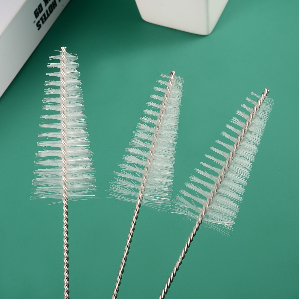 批发烘焙工具清洁尼龙毛刷小号条形伞形工具刷食品级裱花嘴清洁刷