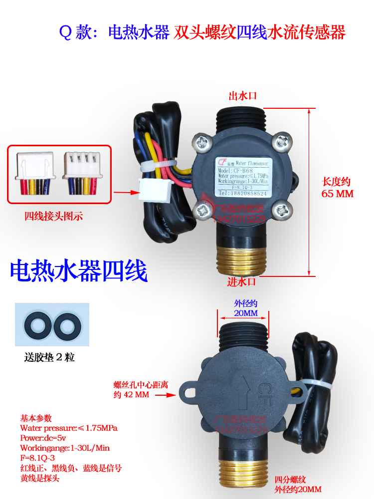 Тип Q: четырехпроводная двуглавая резьба