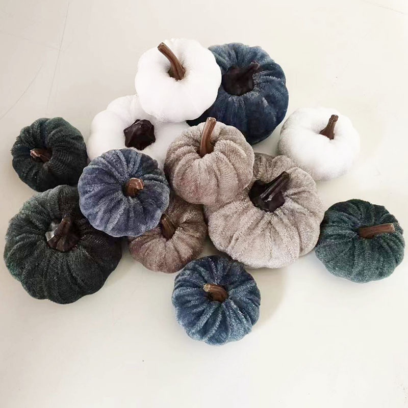 4 큰 8 작은 흰색 회색 세트