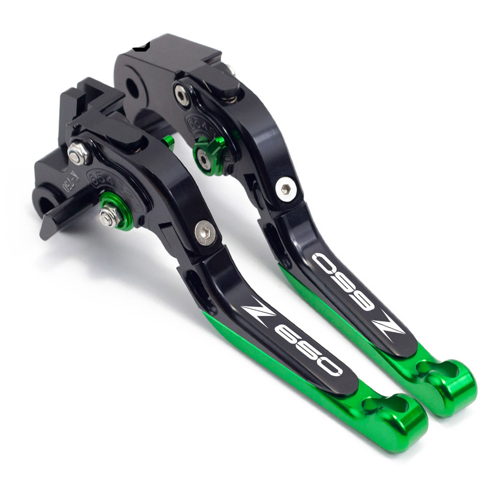 Suitable for Kawasaki Z650/Ninja650 Motorcycle Cnc Telescopic Folding Brake Clutch Handle Lever Horn