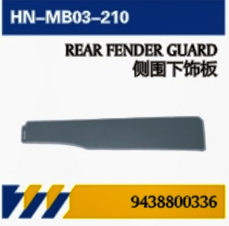 FOR reparación de camiones Mercedes-Benz importados piezas de automóviles cubierta de pedal panel lateral soporte de aluminio / soporte de hierro de pedal de goma