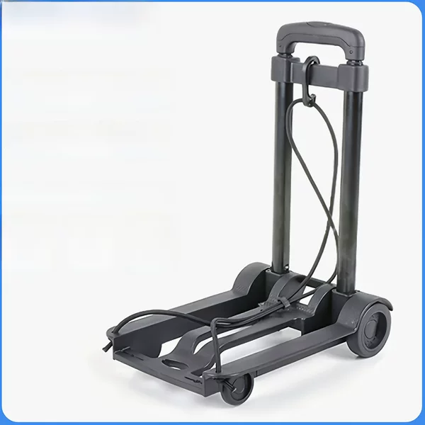 Light Pull Truck Push Pull Cart Small Trailer Folding Household Trolley Small Trolley Station Wagon Pull Rod Trolley