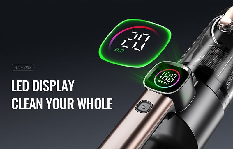 Wow! Customized Amazon Best-Selling Wireless Car Vacuum Cleaner, High-Power Brushless Portable Rechargeable Handheld Blowing and Suction Device