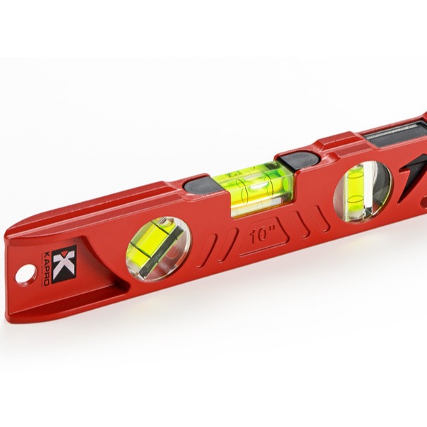 开普路KAPRO高精度铝合金水平尺0.5mm/m水泡水平仪垂直窗带磁923