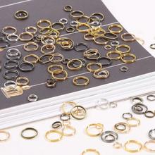 热卖直销 手工diy饰品配件铁质双圈连接环连接圈制作耳环材料现货