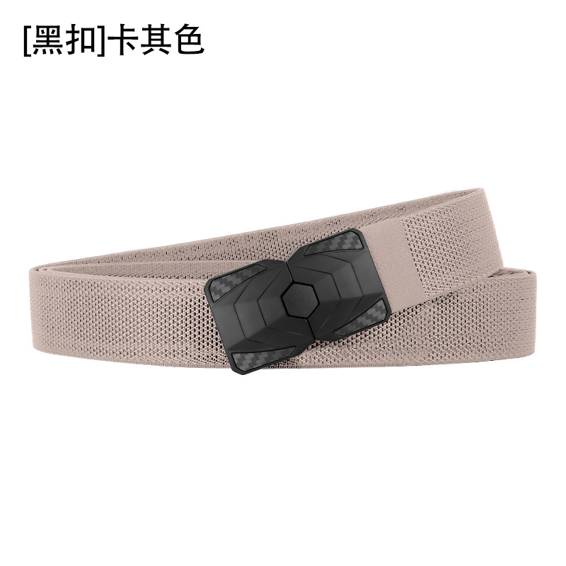 【新たなアップグレード】高弾力ゴム編みベルトは、男性と女性の同じ戦術ベルトを裁断することができます。