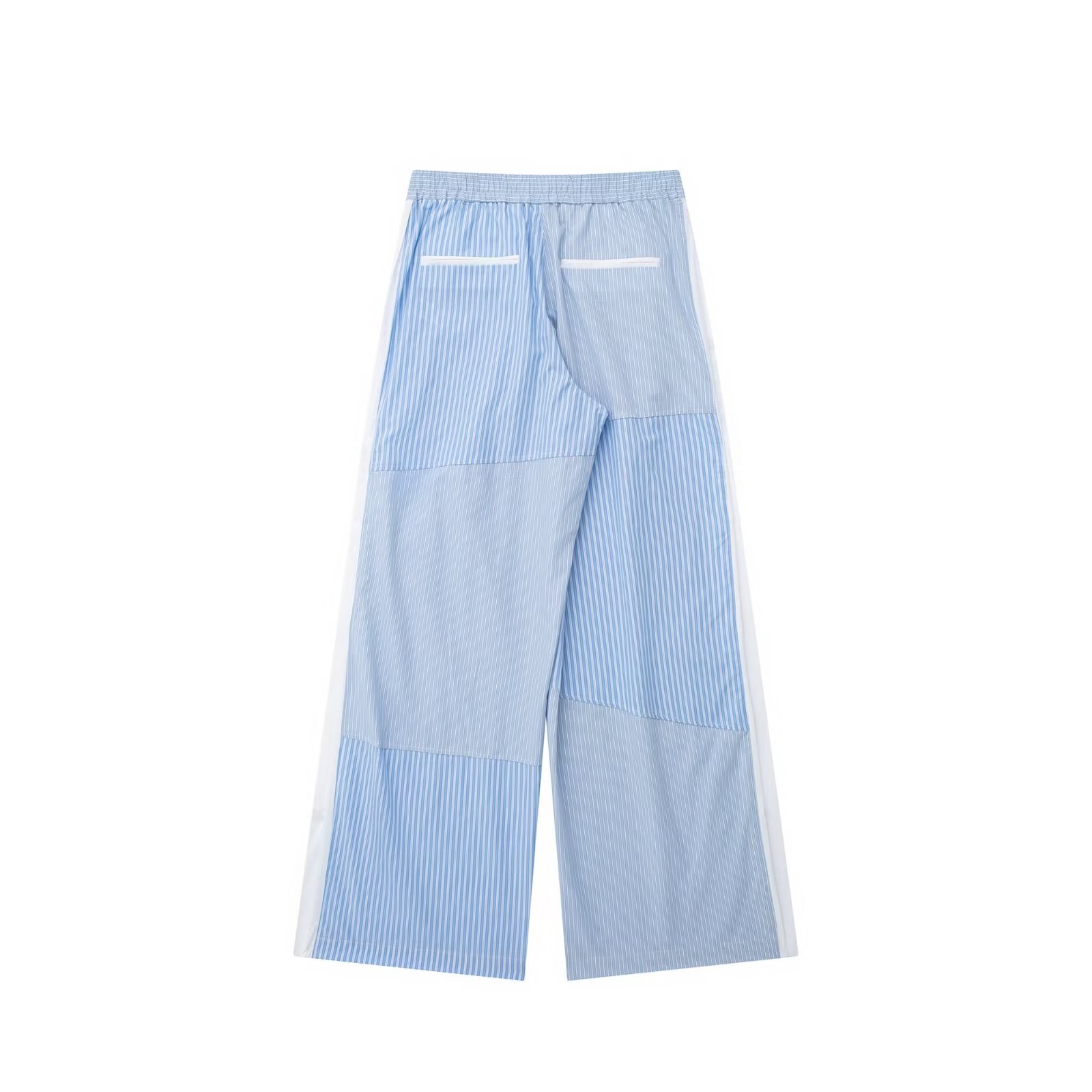 Frau Lässig Einfacher Stil Streifen Polyester Tasche Shorts-sets Hosen-sets display picture 4