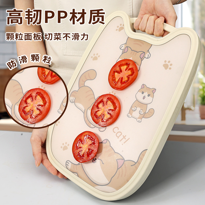 Cuchillo de cocina y tablero de cocina para bebés cuchillos de cocina herramientas de cocina 2 en 1 conjunto completo de hogares 1102