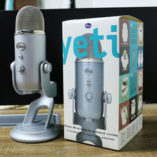 罗技 Blue yeti 雪怪专业电容话筒麦克风录音K歌直播USB即插