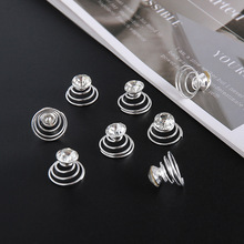 单钻螺旋夹   镶钻发夹 新娘饰品  韩版盘发饰品弹簧夹优雅烫钻