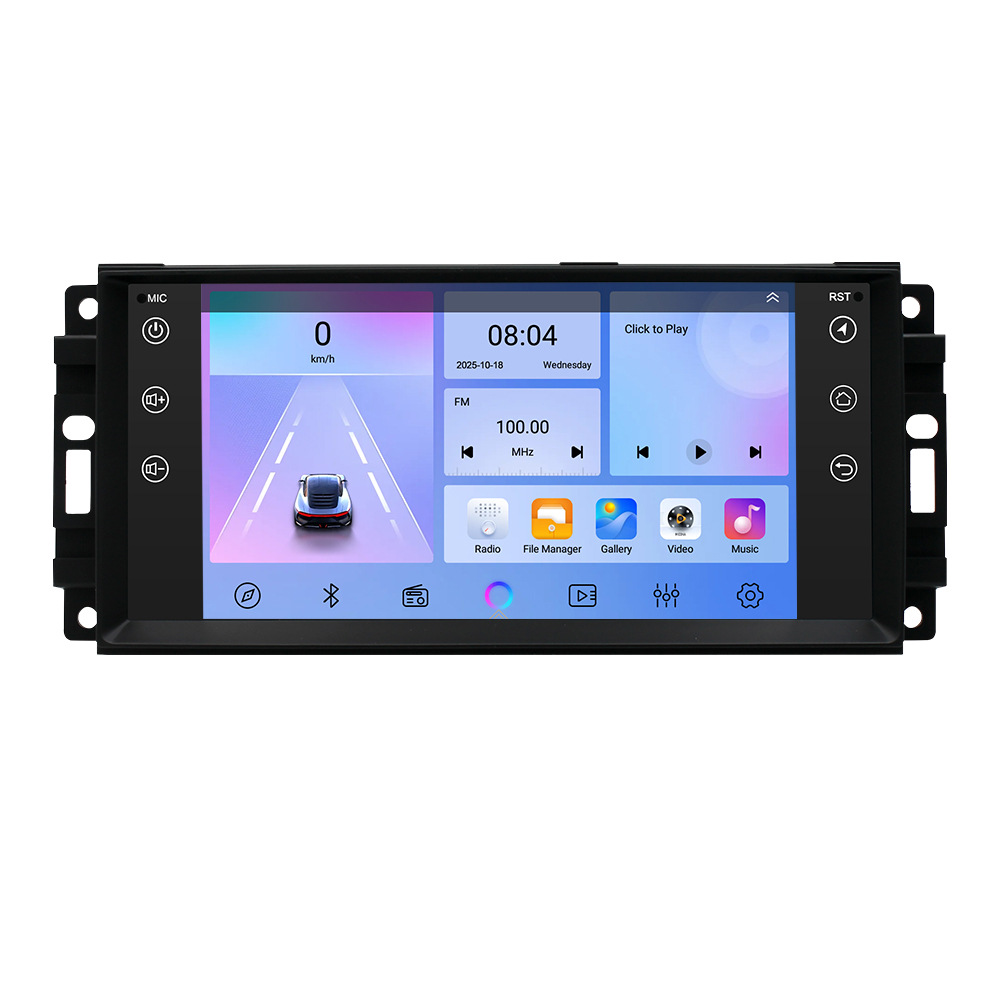 Suitable for Jeep 7inch Universal Car Navigation System Compass Wrangler Dodge Carplay Android Large Screen Car Navigation