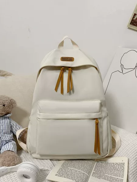 Summer New Style Backpack for Women, Simple and Cute Student Bag, Large Capacity, Fashionable, Trendy, Casual and Versatile Backpack