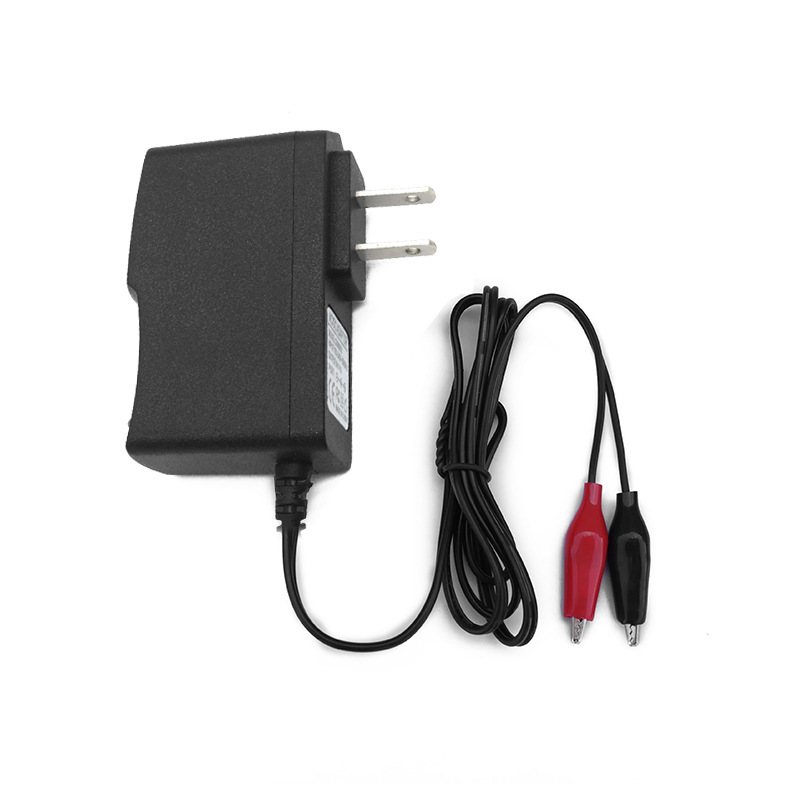 オートバイのバッテリー充電器リチウム電気鉛酸充電器16.8v 12v 6v 1a乾水鉛酸蓄電池充電
