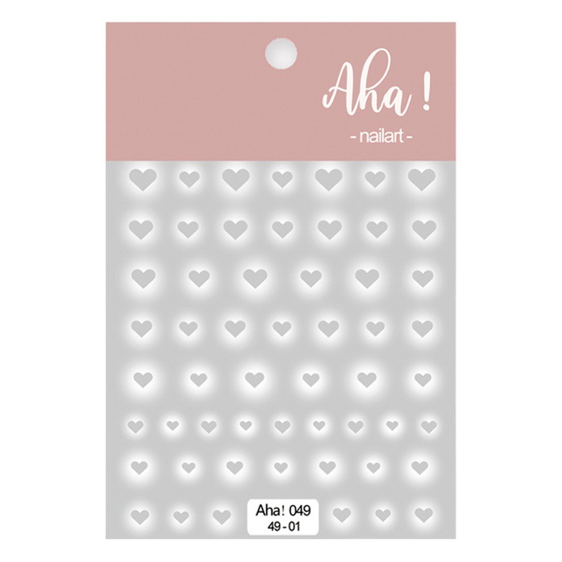 Popular gradiente hueco-hacia fuera amor Estrella Mariposa pegatinas florecientes decoraciones de uñas pintura de aerosol francés para salón de uñas