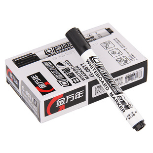 Jinwannian G0611 Whiteboard Pen Erasable Whiteboard Pen Red Blue Black Water-Based Pen Refillable Whiteboard Pen
