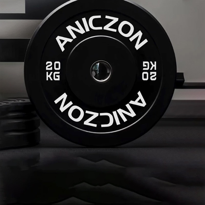 Barbell competitiva PU color envoltura barbell gimnasio fuerza comercial mano agarrar barbell volador profesional