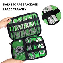 Storage Bag Electronic Accessory Organizer Portable Usb�羳