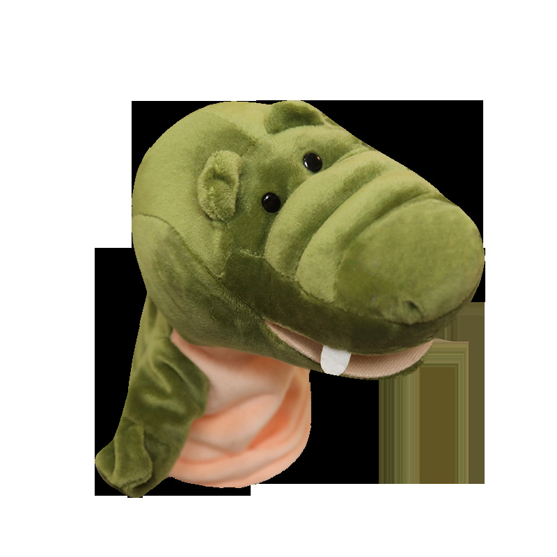 Fabricante animal Lobo conejo mono cocodrilo boca abierta padre-hijo interactivo dedo jugando marioneta jardín de infantes narración de historias