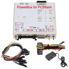 PowerBox PCMFlash KTM FLASH JTAG J2534大ホワイトボックス電源ボックスセット