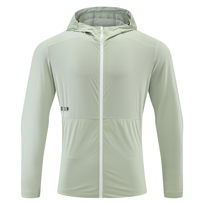 Herrenbekleidung, Sportjacke für Herren, Windjacke, Kapuzenjacke für Frühling und Herbst, Laufjacke, schnelltrocknend, lässige Sportjacke mit langen Ärmeln, Gruppenkauf_voghion.com