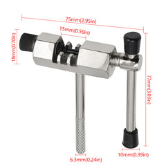 Tooth removal tool, crank axle disassembly and installation repair tool set, bicycle ram maintenance tool
