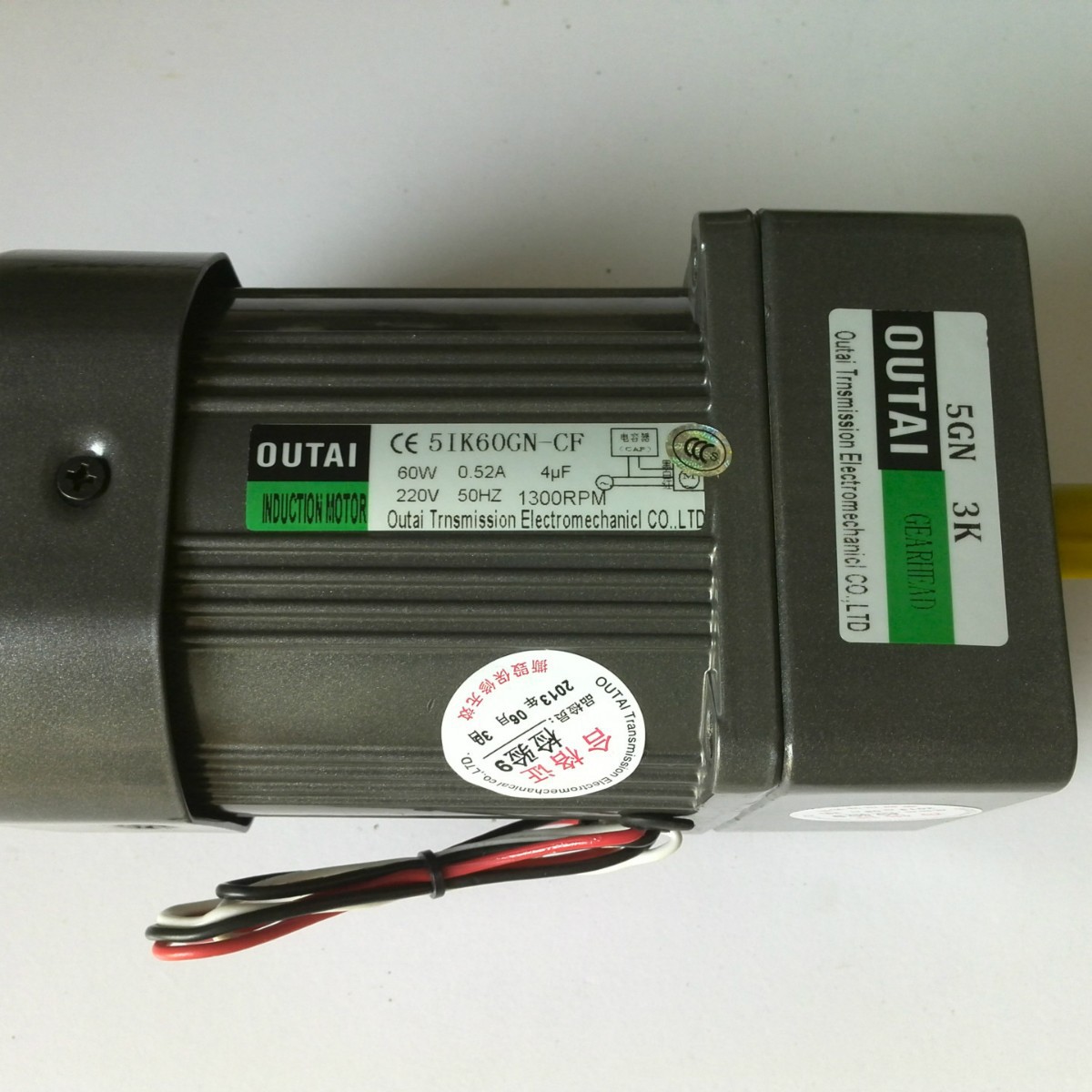 OUTAI欧泰 减速电机 5IK60GN-CF 60W 减速马达