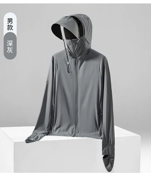 9624011-Men's dark gray with gloves