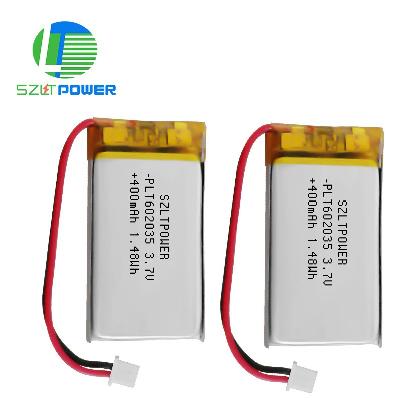 Поставка полимерной батареи 602035 [400mAh 3.7V] Bluetooth часы свет обуви очищающее средство