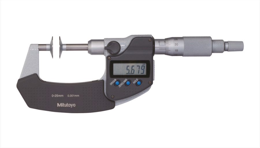 【中崎】华中事务所供 MITUTOYO三丰 U型钢板数字千分尺 PMU150-