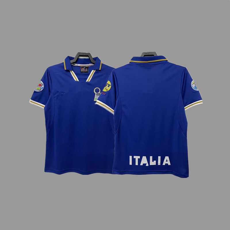 レトロジャージサッカーユニフォームイタリアユニフォームマルディーニバッジョピエロトッティカンナバロジャージ|undefined