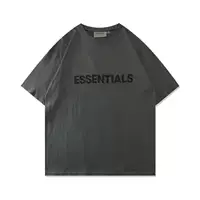 Поставки Amazon AliExpress Amazon FO G новая двойная линия надписи на груди FEAR OF GOD оптовый широкий