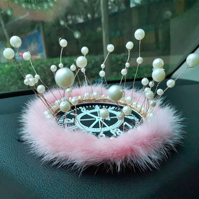 supplies ladies, Anti-slip mat - pearl-feather-pad-pink