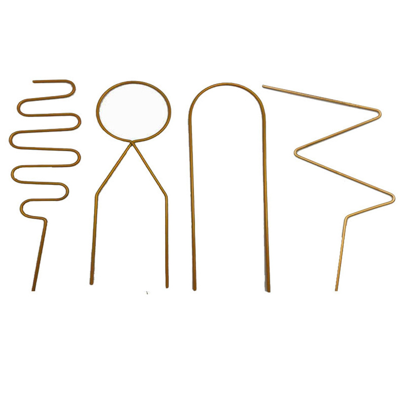Cross-border Climbing Support for Garden Plants Creative Flower Pot Support Geometric Metal Iron Fixing Rod