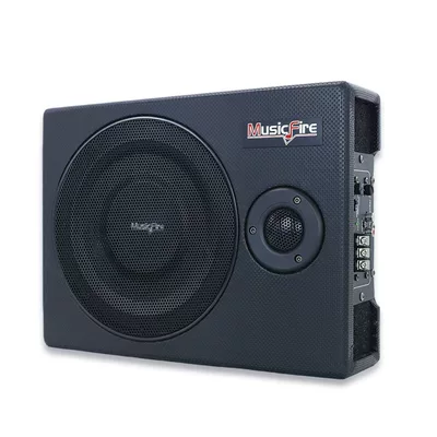 Factory Active Car Ultra-Thin Subwoofer 8inch High Power with Amplifier 12V Modified Car Subwoofer Mf-U8 (Car speaker/subwoofer)