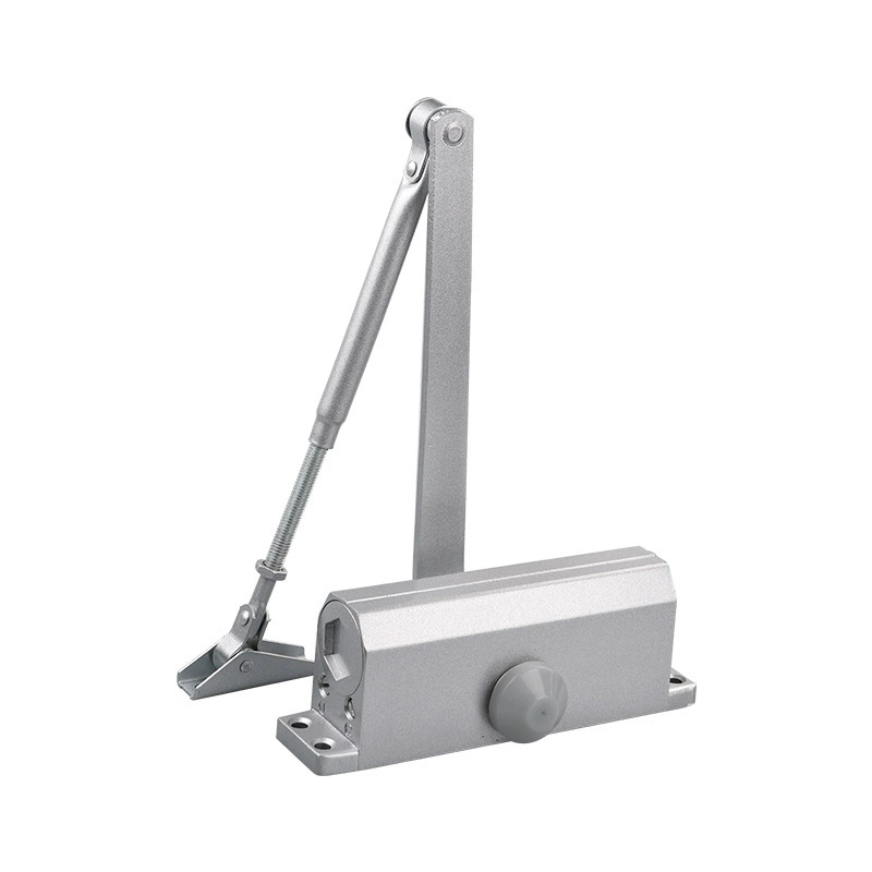 Cerrador automático de puerta cortafuego, cierre de puerta de aleación de aluminio simple, amortiguador silencioso, cierre de puerta de fuego hidráulico