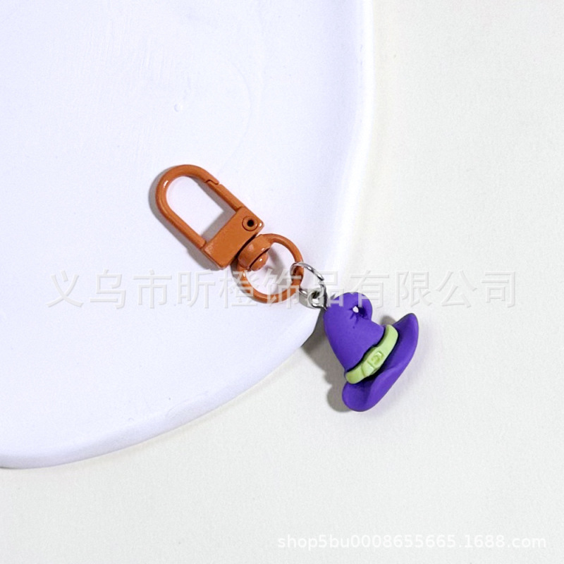 かわいい漫画シミュレーションハロウィンカボチャペンダントキーホルダーキーチェーンスクールバッグアクセサリーアクセサリーペンダントギフト|undefined