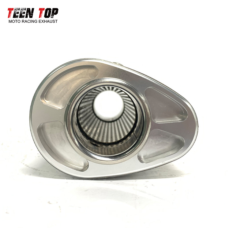 Suitable for Motorcycle Modified Exhaust Pipes, Suzuki Gsxr1300 R6 Er6N Retro Brock's Exhaust Pipe