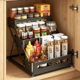 厨房置物架;收纳架;纸巾架