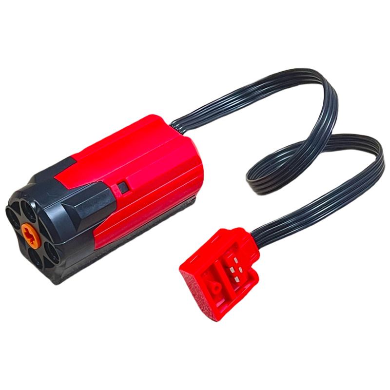 Compatible con bloques de construcción LEGO grupo de potencia motor APP batería de litio control remoto recibir explosión roja diamante monstruo tren MXL motor