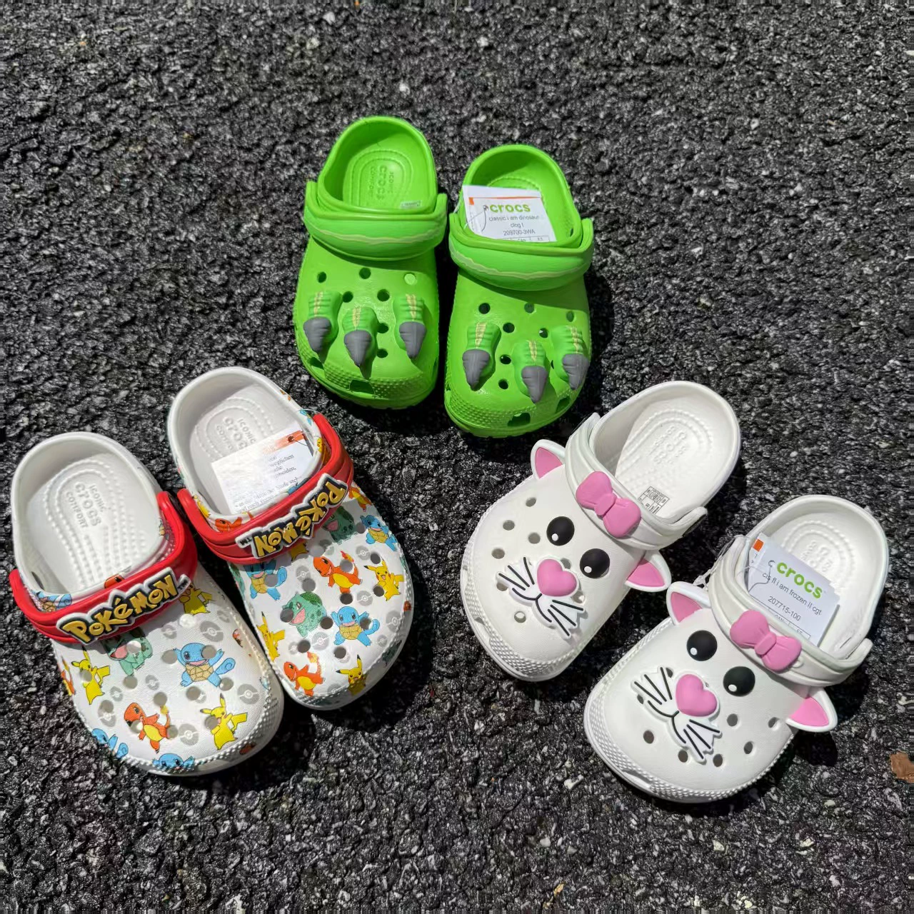 Детские пляжные сабо KLC с забавными мультяшными рисунками, удобные, легкие и мягкие