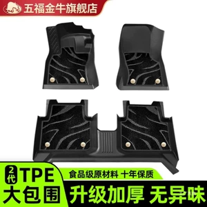 Wufu Jinniu Car Floor Mats Tpe Full Surround Wire Loop Mats for Magotan Peihui