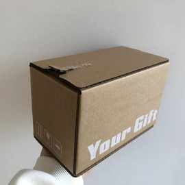 白色印刷拉链箱 小清新款  易拉易撕 通用 方便打包纸箱 拉链纸盒