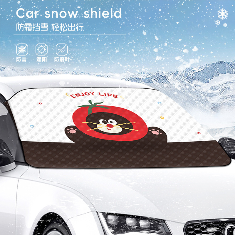 Frost Protector – Katong Car snow shield - snow-cover-tomato-cat