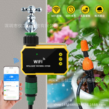 WiFi智能定时灌溉器太阳能手机远程自动浇水神器花园灌溉控制器