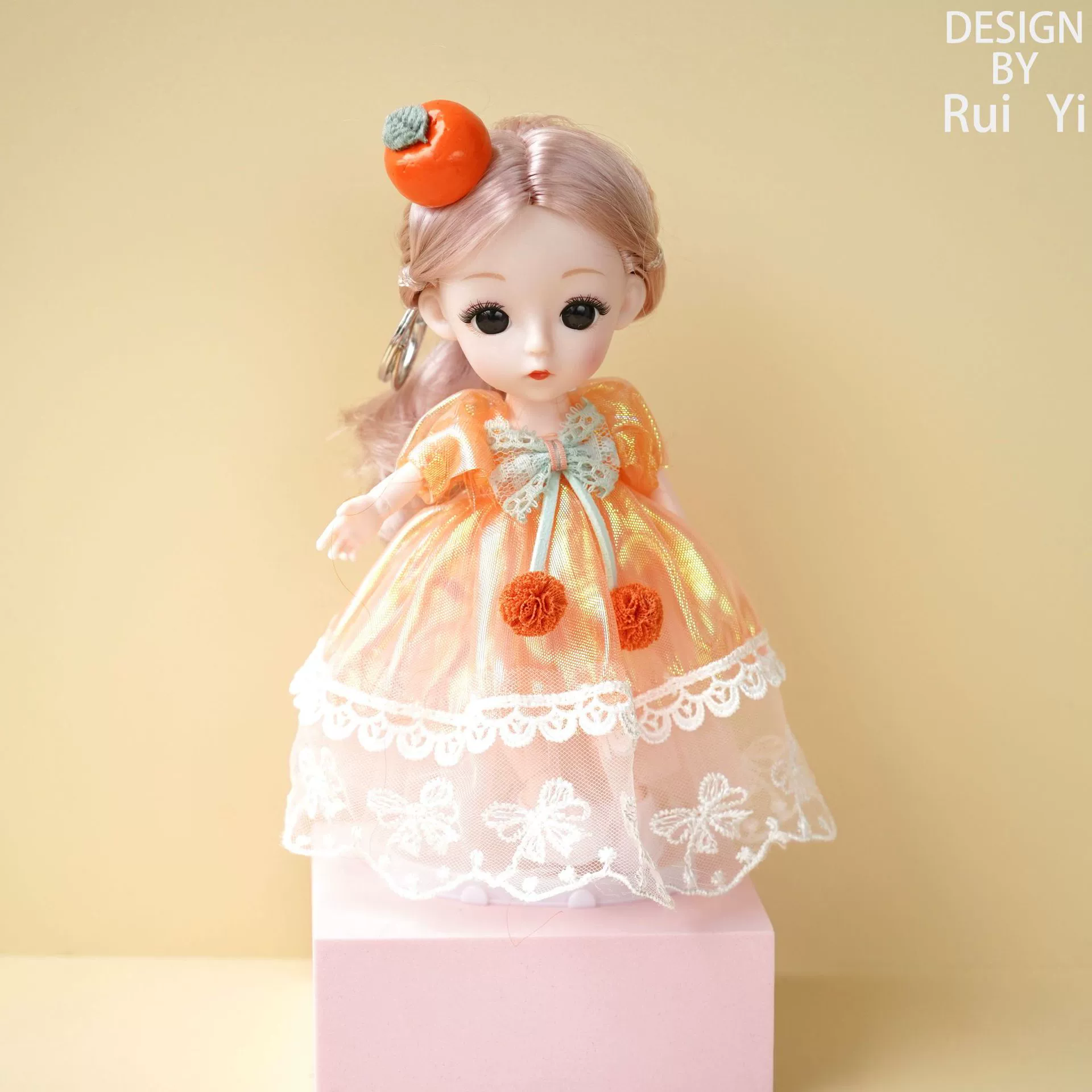 Подвижная брелок, детская кукла, минифигурка, игрушка, 6 дюймов