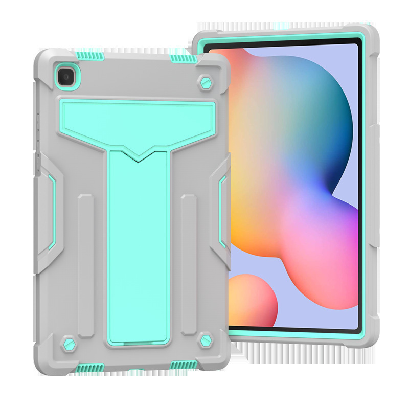 For Samsung Tab A7 10.4 T500 T507 flat protective cover anti-drop T-bracket shell